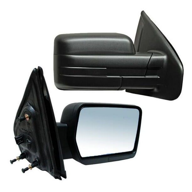 ESPEJO con base tipo de funcionamiento eléctrico con carcasa - Compatible con Ford Lobo 2009 - 2014 Pasajero GEN Genérica .
