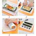 thumbnail image 3 of Tapis Sushi, Tapis Roulant Sushi, Rouleau Sushi, Tapis Roulant Sushi, Surface Antiadhésive, Lavable, Réutilisable, Plastique PP, Rouleau Sushi, 2 Pcs, 3 of 5