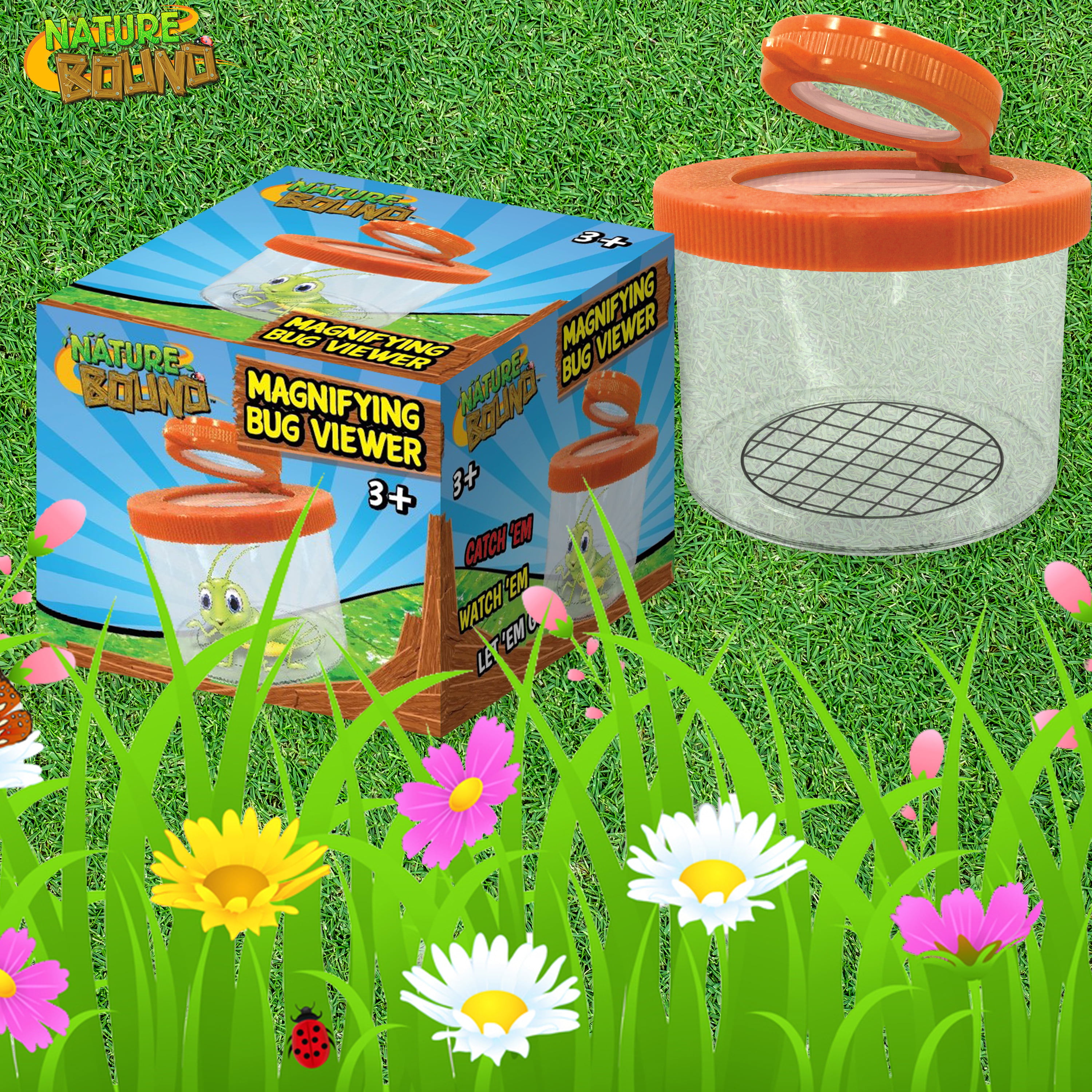 Nobrand Bug Catcher Kit Creative Insect Magnifier Set Bug Collection Viewer For Kids Multicolor