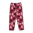 thumbnail image 4 of Goofa Cute Dog Printed Soft Pajama Pants for Women, Wide Leg Comfy Casual Lounge Yoga Pants-Medium, 4 of 9