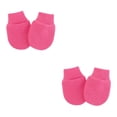 thumbnail image 3 of Sonducket Manoplas para bebés Sensación cómoda Fácil de usar Guantes para recién nacidos Diseño considerado Accesorios para bebés Regalos Rosa roja 2Conjunto, 3 of 6