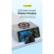 Wireless Charging Stand with Cable and Charger Magnetic wireless fast charging base, multifunctional interface charger