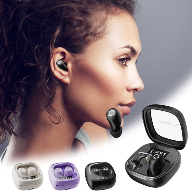 Auriculares Inalámbricos Bluetooth Xihbxyly Caja de Carga Deportes