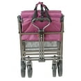 thumbnail image 3 of Mac Sports Double Decker Wagon: Purple - Collapsible Outdoor Utility Garden Cart, 150 Lb Capacity, 32.5 x 17.5 x 10.5", 3 of 5