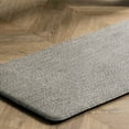 thumbnail image 5 of nuLOOM Casual Braided Anti Fatigue Kitchen or Laundry Room Comfort Mat, 20" x 42", Light Grey, 5 of 5