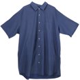 thumbnail image 1 of Aqua Toscano Men's Starlight Geometric Pattern Dress Shirt Casual Button-Down - XLT, 1 of 2