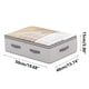 thumbnail image 3 of Bolsa de Almacenamiento Bajo la Cama de Tela No Tejida | Organizador Plegable para Ropa con Tapa de Cremallera | Asa Resistente | Caja Ordenadora para Armario, Estante, Mantas y Edredones, 3 of 9