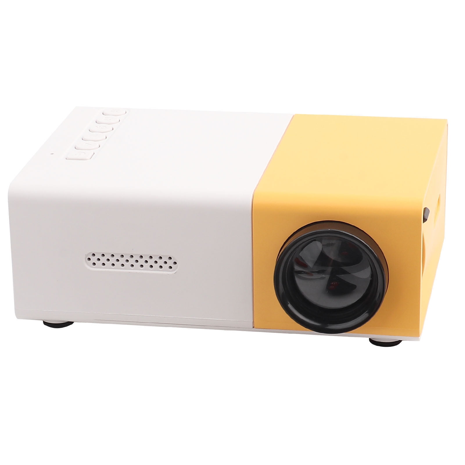 Home Theater, 5 X 3.2 X 1.9In 1080P Mini Projector, For Camping Travel Movies Games