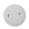 thumbnail image 2 of koolsoo Marine Boat RV White 6" Plastic Access Cover Lid Screw Out Deck Plate 6寸, 2 of 6