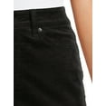 thumbnail image 4 of Time and Tru Women's High Rise Velvet Skinny Jeans, 4 of 5
