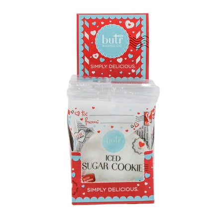 But'r Baking Co. Single Sleeve To: From: DDC Cookies in PDQ Display