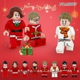 thumbnail image 2 of 8 Pcs Christmas Theme Figures Building Blocks Kids Toys, 2 of 3