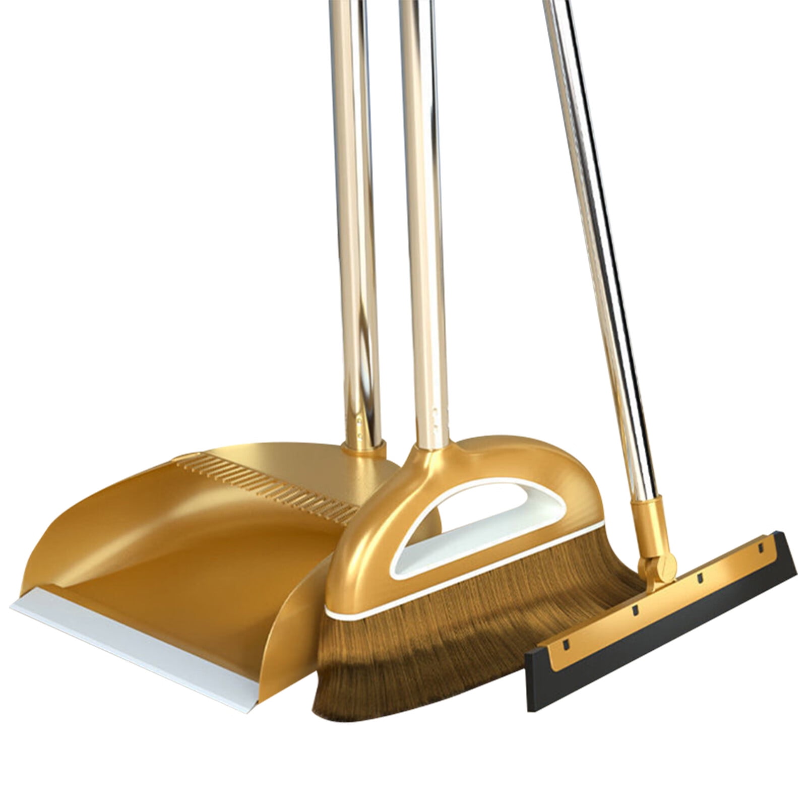 Brooms and Dustpans Sets Dust Pan and Broom with Long Handle Home