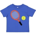 thumbnail image 3 of Inktastic Tennis Racket and Ball Boys or Girls Toddler T-Shirt, 3 of 5