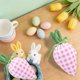 thumbnail image 5 of Bolsas Pequeñas para Dulces, Bolsa de Dulces de Cordón de Pascua Naranja 24x10cm con Símbolos de Vacaciones, Bolsa de Dulces Reutilizable Duradera, Dulces para Huevos de Pascua, 5 of 6