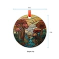 thumbnail image 5 of Mushroom Forest Ornament Suncatcher, Sunset Wall Hanging, Forest Wall Hanger Decor, Garden Lover Gift, Indoor Decor, 2025, Holiday Decoration, Seasonal 2025, Festive Home Accent,, 5 of 5