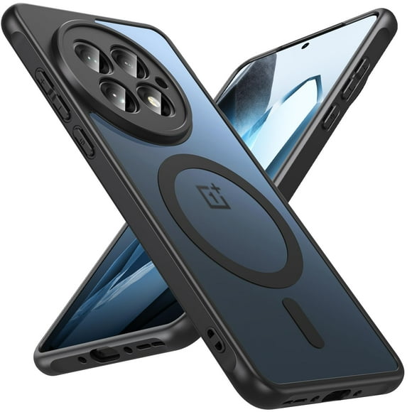 Funda magnética Hensinple para OnePlus 13 5G 2025 negra