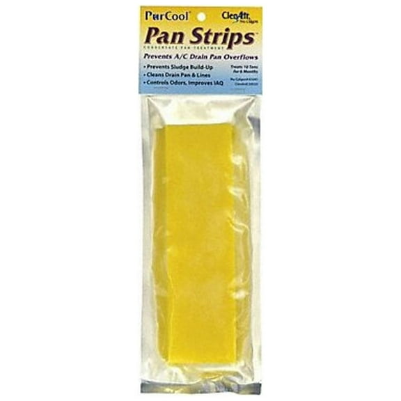 Nu-Calgon Condensate Pan Treatment,Solid,Yellow 61041