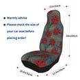 thumbnail image 6 of Haiem Ladybug Printed Car Seat Covers Set of 2, Universal Fit Car Seat Covers,Protective Seat Covers,Comfortable Car Seat Covers, Easy Installation Seat Covers, Vehicle Seat Covers, 6 of 9