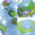 thumbnail image 2 of Inflatable Map Balloon Ball World Earth GeographyAtlas Education Toy, 2 of 7