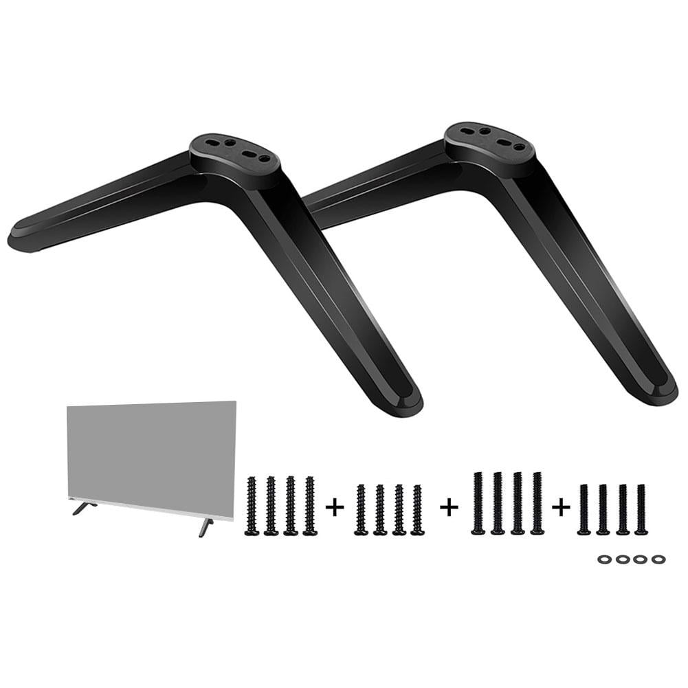 Universal TV Stand Legs for 32-55 Inch TVs, Easy Install Replacement Base, Plastic
