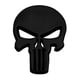 thumbnail image 1 of Negro 2 Piezas Punisher 3D Etiqueta Engomada de Metal, Punisher Skull Motocicleta Vehículo Etiqueta, Punisher Skull Etiqueta Engomada del Coche, Motocicletas, Decoración del Coche, 1 of 5