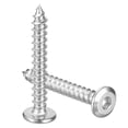 thumbnail image 1 of M6 x 45mm (100 Pack) Tête de Douille Plate Ronde en Acier Inoxydable 304 Vis en Bois, 1 of 7