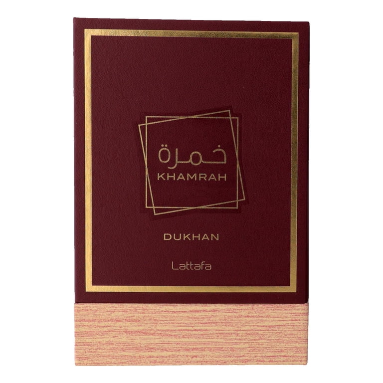 Eau De Parfum Lattafa Khamrah Dukhan - 100 Ml - Notes Fumées, épicées, Long Tenue - Neuf