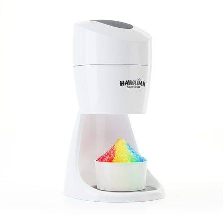 Hawaiian Shaved Ice S900 Machine, Slush Shaver Snow Cone Maker, Hawaii Style, 55 Watts, White