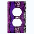 thumbnail image 2 of Metal Light Switch Plate Cover Colorful Safari African Tribal Art Pattern SFR025, 2 of 13
