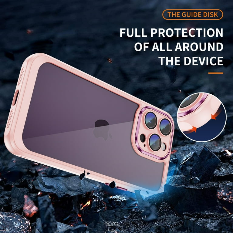 for Apple iPhone 15 Pro Case, Luxury Soft Silicone Bumper Frame