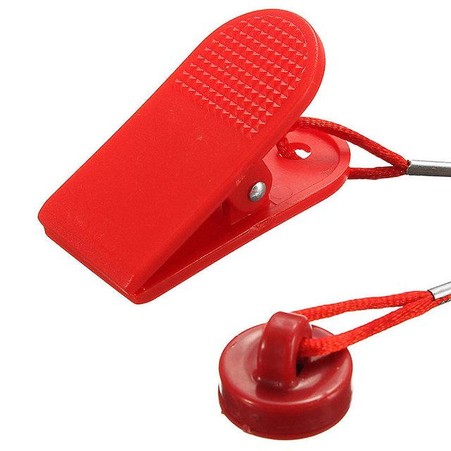 Máquina para correr, llave de seguridad, cinta de correr, interruptor de seguridad magnético, bloqueo, Fitness