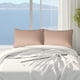 thumbnail image 5 of Almohada de plumón de grado hotelero, suave y de apoyo, tela amigable, no colapsable, núcleo caqui, individual, 5 of 6