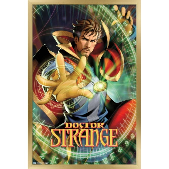 Marvel Comics - Doctor Strange - Doctor Strange #14 Wall Poster, 14.725" x 22.375", Framed