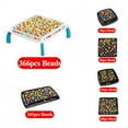 thumbnail image 4 of Rainbow Board Games For Kids Puzzle Magic Chess Board Game Color Matching Elimination Game Toy Set For Gifts 48 beads, 4 of 4