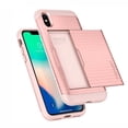 thumbnail image 4 of Funda SPIGEN para iPhone X y Xs Crystal Wallet Rose Gold, 4 of 5