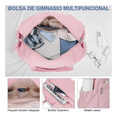 thumbnail image 3 of "Bolsas De Viaje Mano Con Doble Asa Para Mujer Impermeable Malubero, Rosa ", 3 of 4