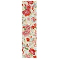 thumbnail image 2 of Safavieh Easy Care Aithne Floral Runner Rug, Ivory/Red, 2'3" x 9', 2 of 6