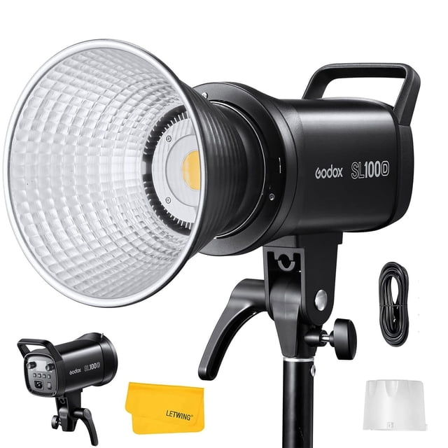 Lámpara de vídeo LED Godox SL100D 100W TLCI≥97 CRI≥96 5600K