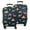 DarkBlue Dinosaurs Leaves, variant on DarkBlue Dinosaurs InSpace Pattern Luggage Cover Fashion Suitcase Cover Baggage Covers Fit 25-28 Inch Luggage (Go Travel)