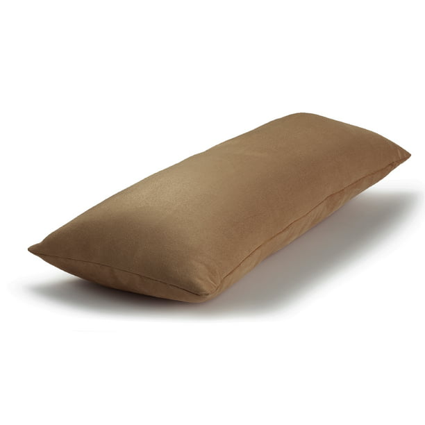 Aiking Home&nbsp;Luxury Faux Suede Body Pillow Cover with Hidden Zipper 20" 54", - Walmart.com