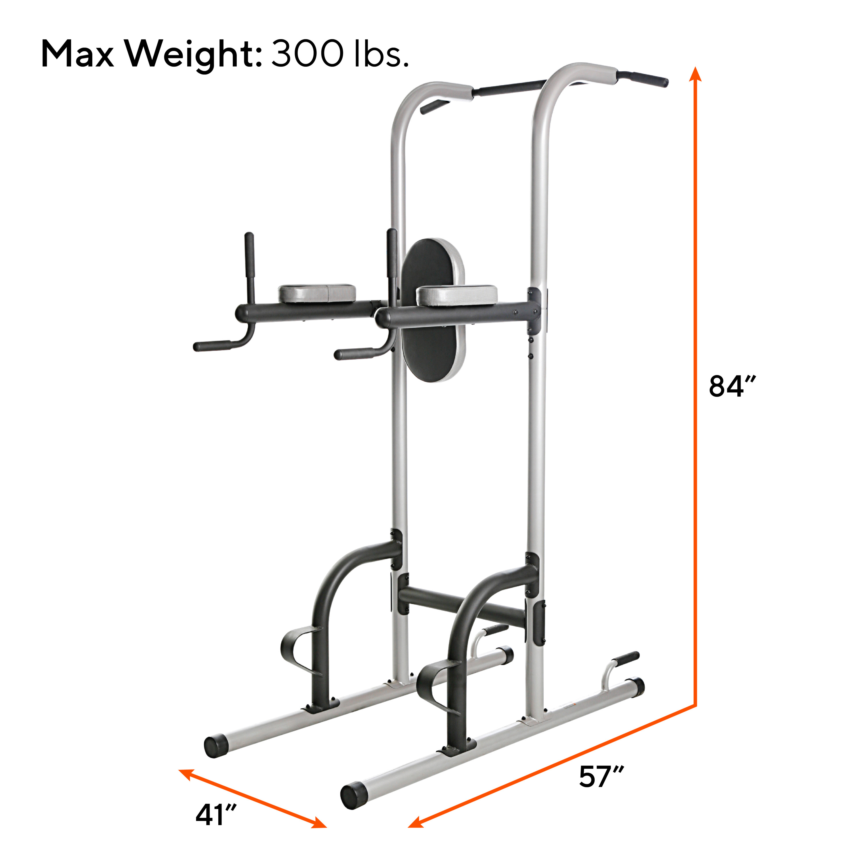 ProForm XR 10.9 Power Tower with Push-Up, Pull-Up & Dip Stations, 300 Lb. Weight Limit - image 2 of 9