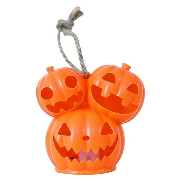 TopLLC Halloween Scene Decoration Desktop Ornaments Pumpkin Hanging Lights Illuminated Decorations Hotel And Shopping Mall Window Displays pumpkin light