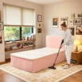 thumbnail image 6 of Toject Twin Size Memory Foam Mattress, Soft Bed with Matching Headboard, Medium Firm Mattress in a Box, No Assembly Required and Bed Frame Needed, Support for Modern Bedrooms, Apartment, Pink, 6 of 14