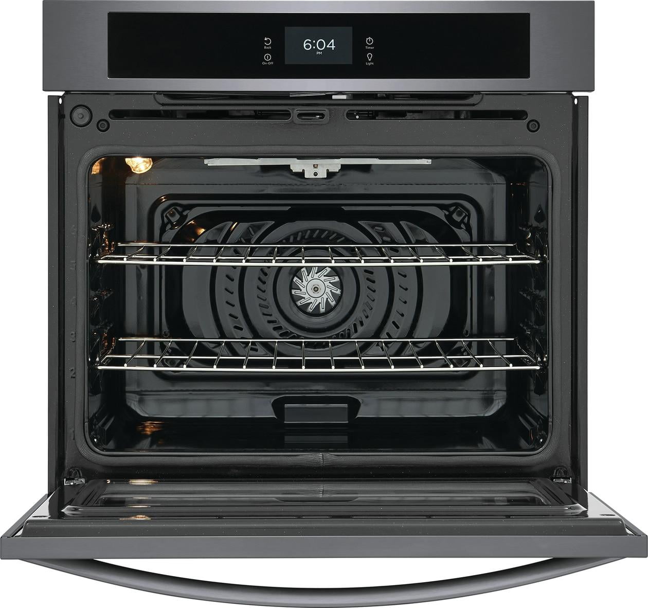 Frigidaire FCWS3027AD 30 inch Black Stainless Single Convection Electric Wall Oven