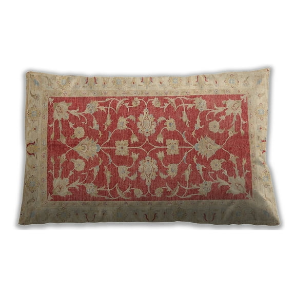 Ahgly Company Indoor Rectangular Traditional Lumbar Throw Pillow, 13 inch by 19 inch