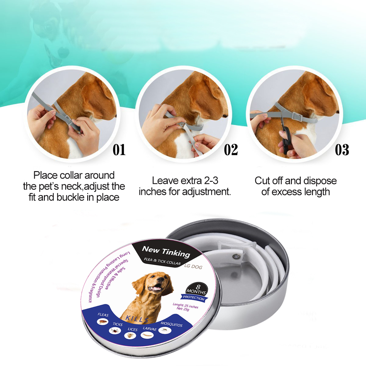 new tinking flea collar