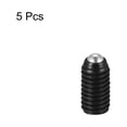 thumbnail image 3 of Unique Bargains Ball Point Set Screws, M5 x 10mm High Carbon Steel Metric Spring Hex Socket Grub Screw 5 Pack, 3 of 7