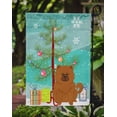 thumbnail image 3 of Carolines Treasures BB4267GF Merry Christmas Tree Chow Chow Red Flag Garden Size, 3 of 3