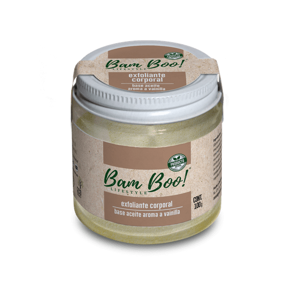 Dos Exfoliantes Corporales Base Aceite Aroma a Vainilla 100 gr Bam Boo! Lifestyle Bam Boo! Lifestyle Exfoliante